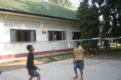 Takraw är en populär sport i Thailand